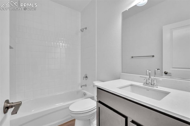 5265 Gansevoort Dr, Colorado Springs, CO 80927 - bathroom with vanity and shower / bath combination