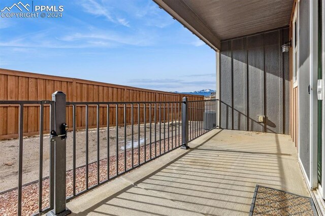 7680 Almond Wood Loop, Colorado Springs, CO 80908 - view of balcony