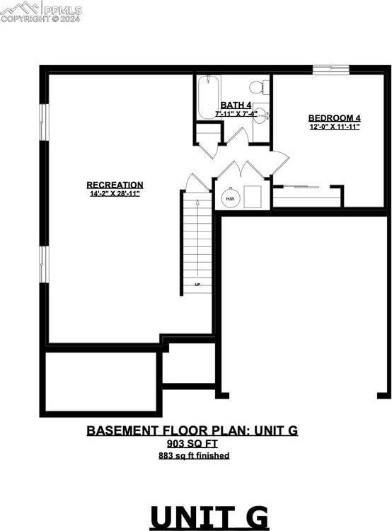 701 Little Bear Grv, Colorado Springs, CO 80907 - floor plan