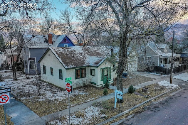 view of front of house