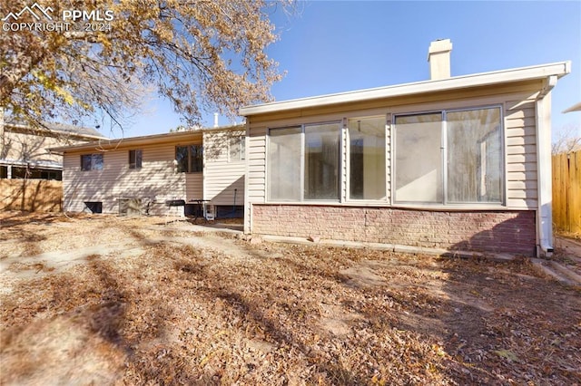 view of back of house