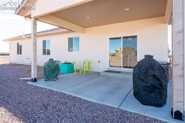 view of patio / terrace featuring area for grilling