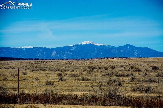 view of mountain feature