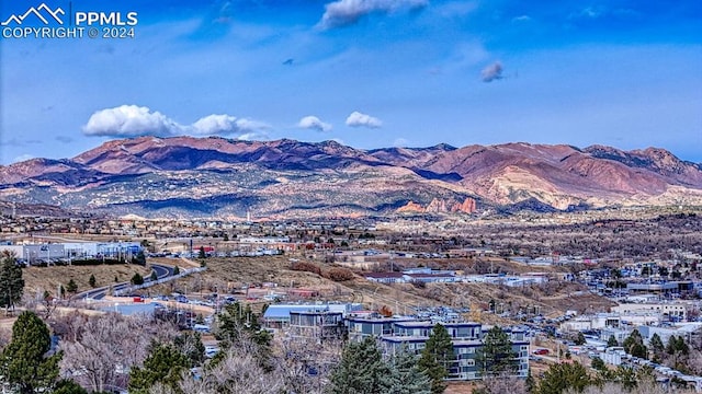 view of mountain feature