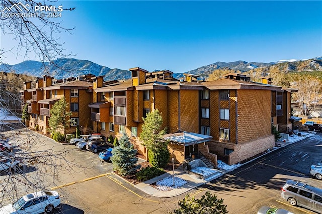 view of property with a mountain view