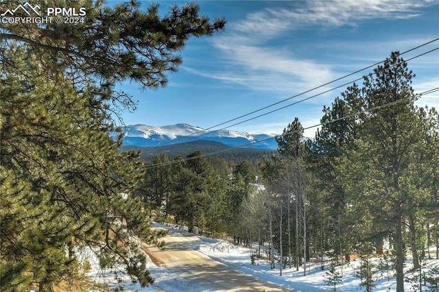 property view of mountains