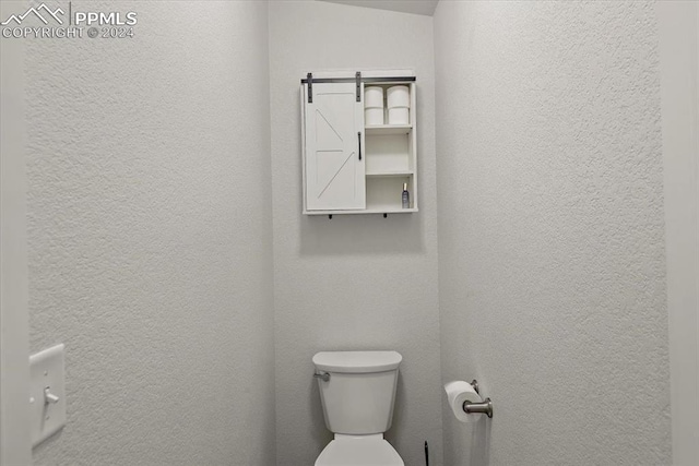 bathroom with toilet