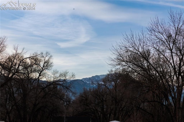 view of mountain feature