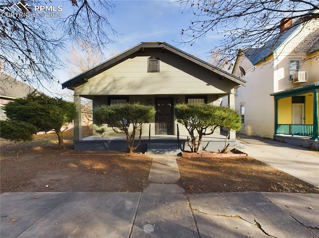 bungalow with covered porch