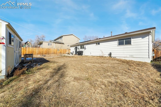 view of rear view of house