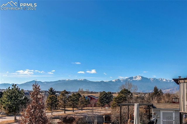 property view of mountains