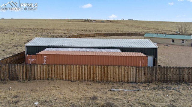 view of property featuring a rural view