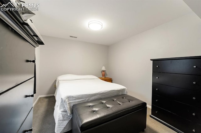 bedroom featuring carpet floors