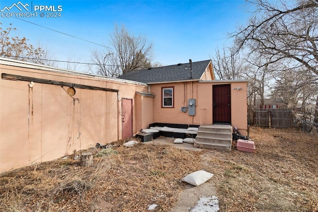 928 Alexander Rd, Colorado Springs, CO 80909 - view of rear view of house