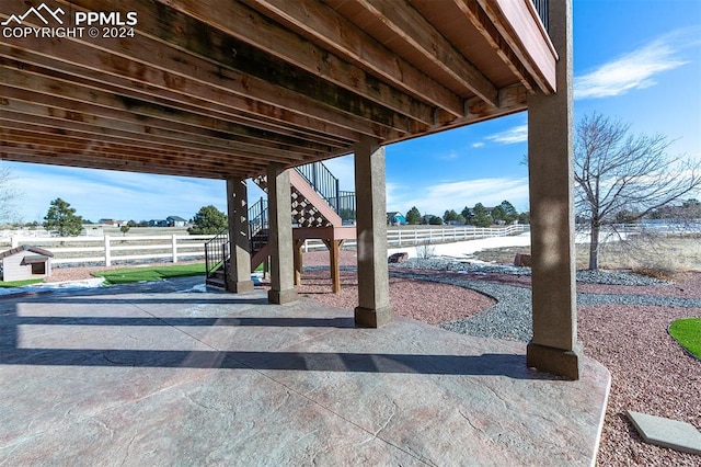 view of patio