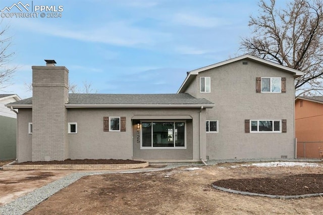 view of rear view of house