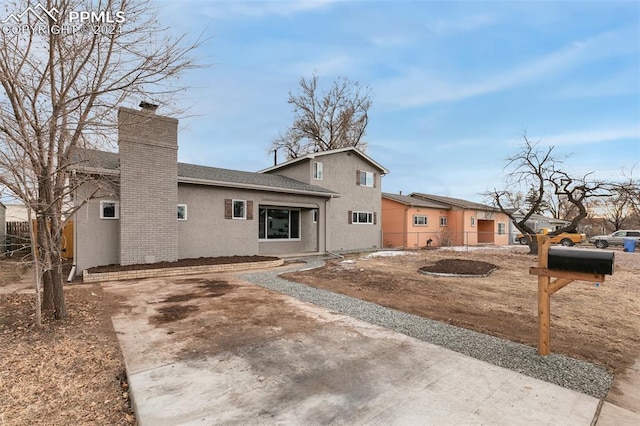 view of rear view of house