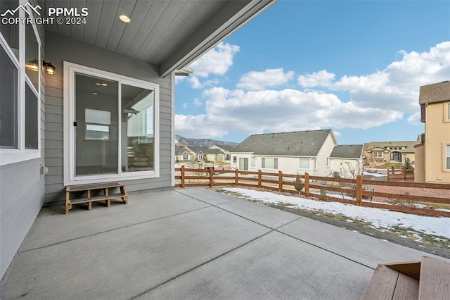 view of patio / terrace