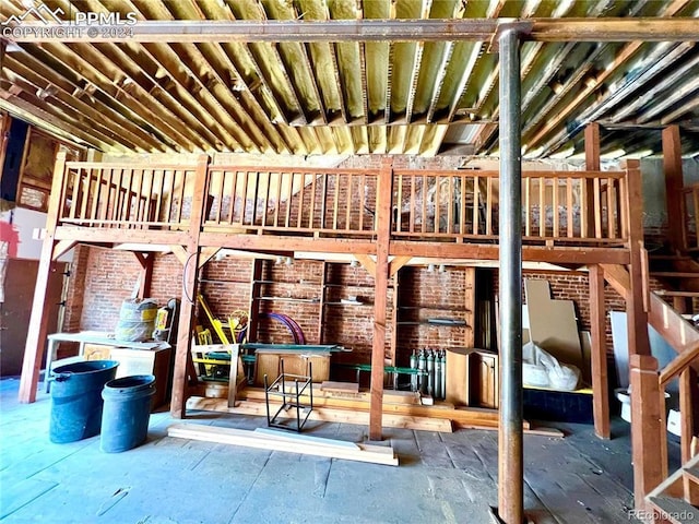view of horse barn