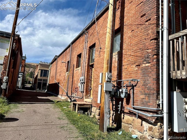 view of property