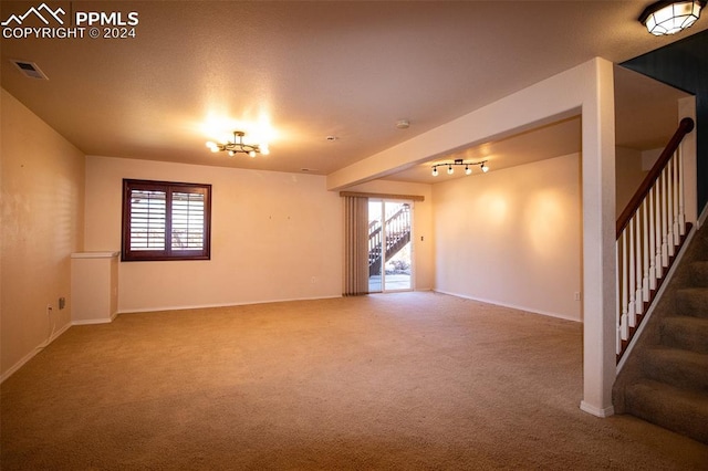 empty room with carpet