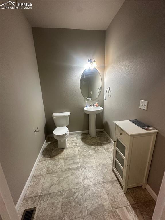 bathroom with toilet