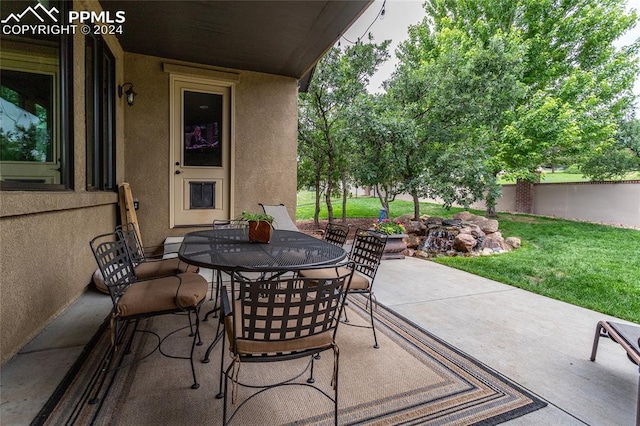 view of patio / terrace