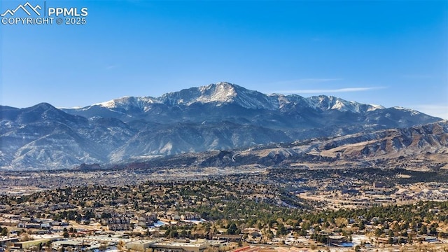 property view of mountains