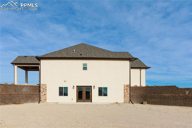 view of back of house