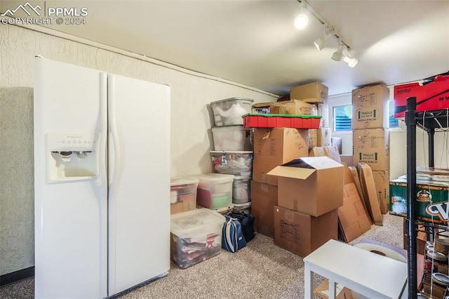 view of storage room