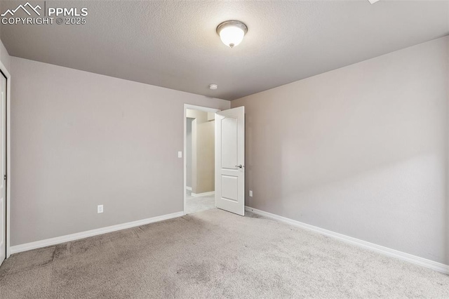 unfurnished bedroom featuring carpet flooring