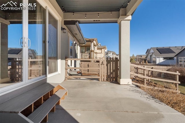 view of patio / terrace