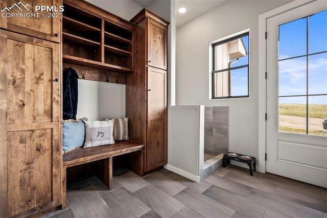 view of mudroom