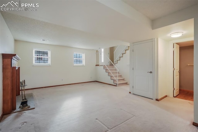 view of unfurnished living room