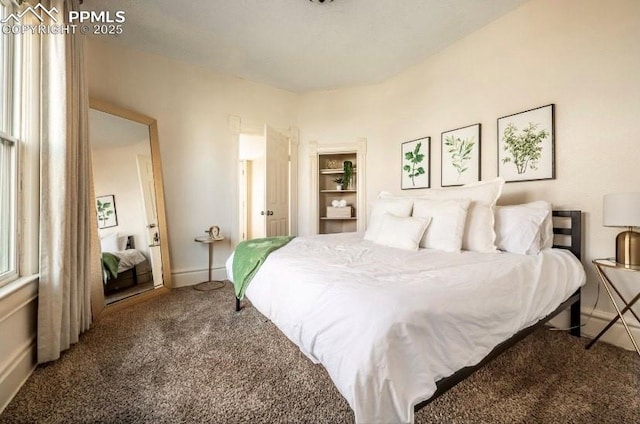 bedroom with carpet flooring