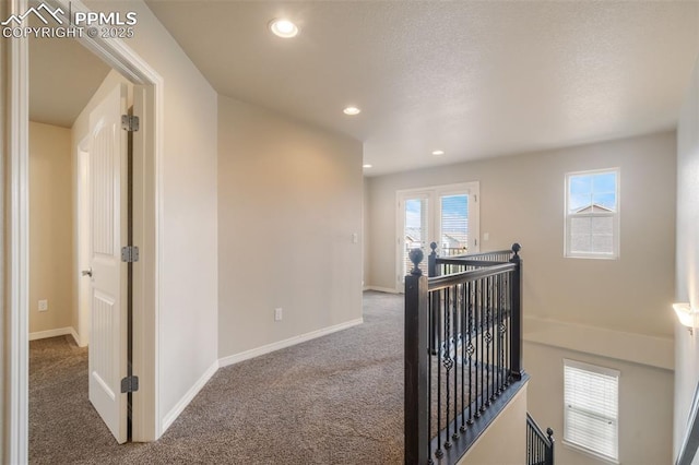 corridor with carpet