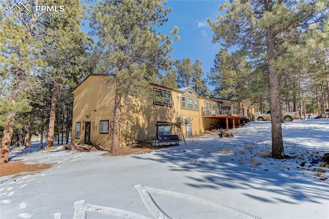 13264 Teller County Rd, Florissant, CO 80816 - exterior space with a deck