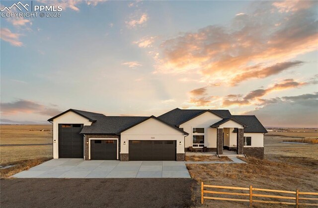 7465 Truchas Trl, Peyton, CO 80831 - view of front of home featuring a garage