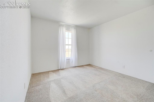 empty room featuring carpet