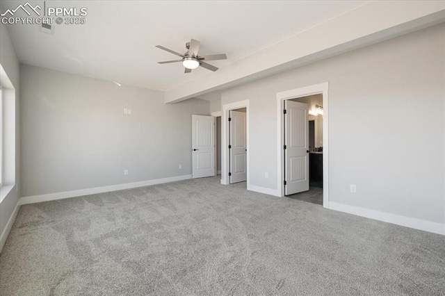 unfurnished bedroom featuring carpet floors