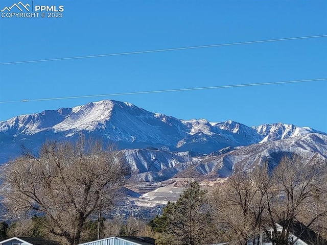 property view of mountains