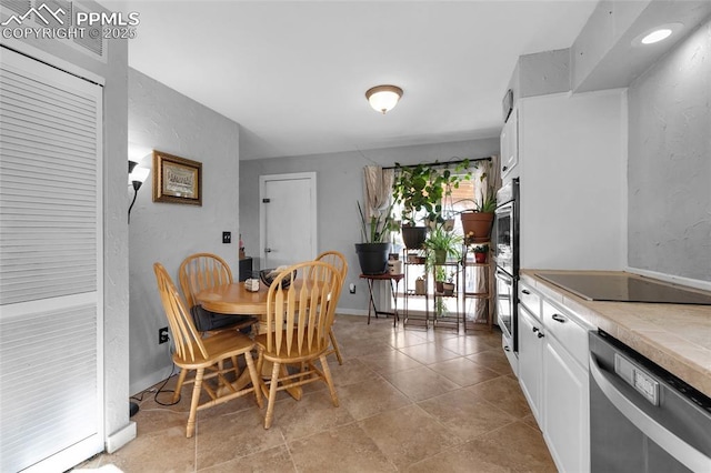 view of dining room