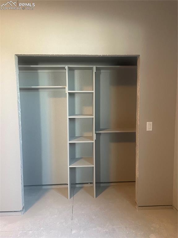 view of closet