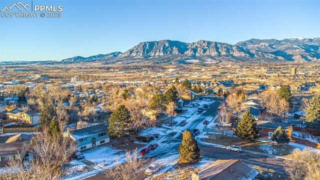 2841 Pinnacle Dr, Colorado Springs, CO 80910 - mountain view
