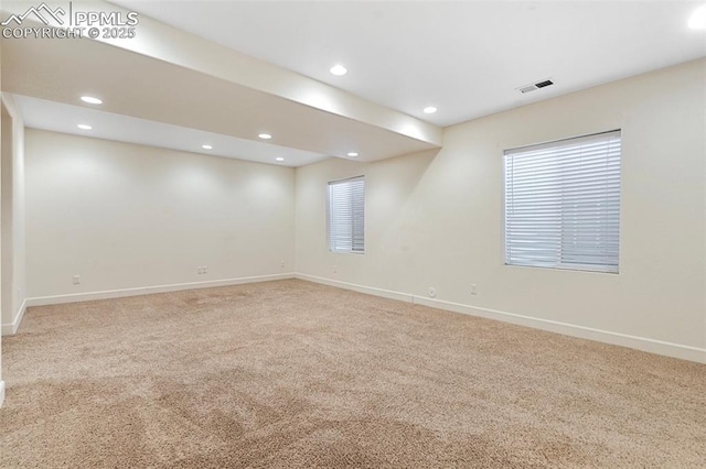 empty room with carpet