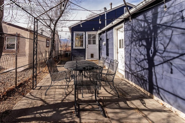 view of patio / terrace