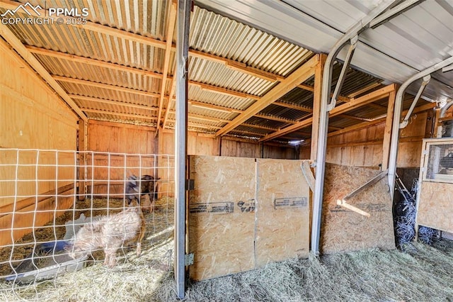 view of stable