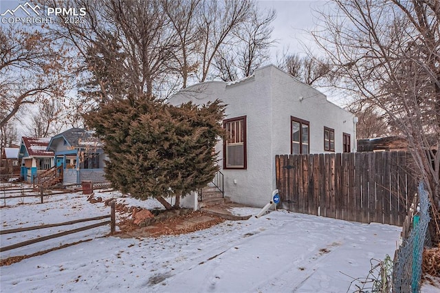 view of front of house