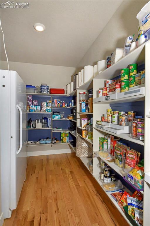 view of pantry