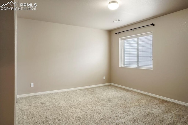 empty room featuring carpet